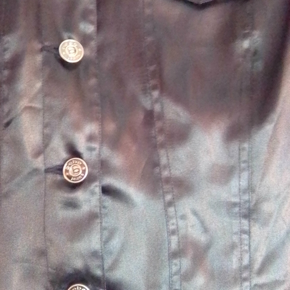 Bebe small black 100% polyester jacket, light weight.New item - Picture 6 of 8